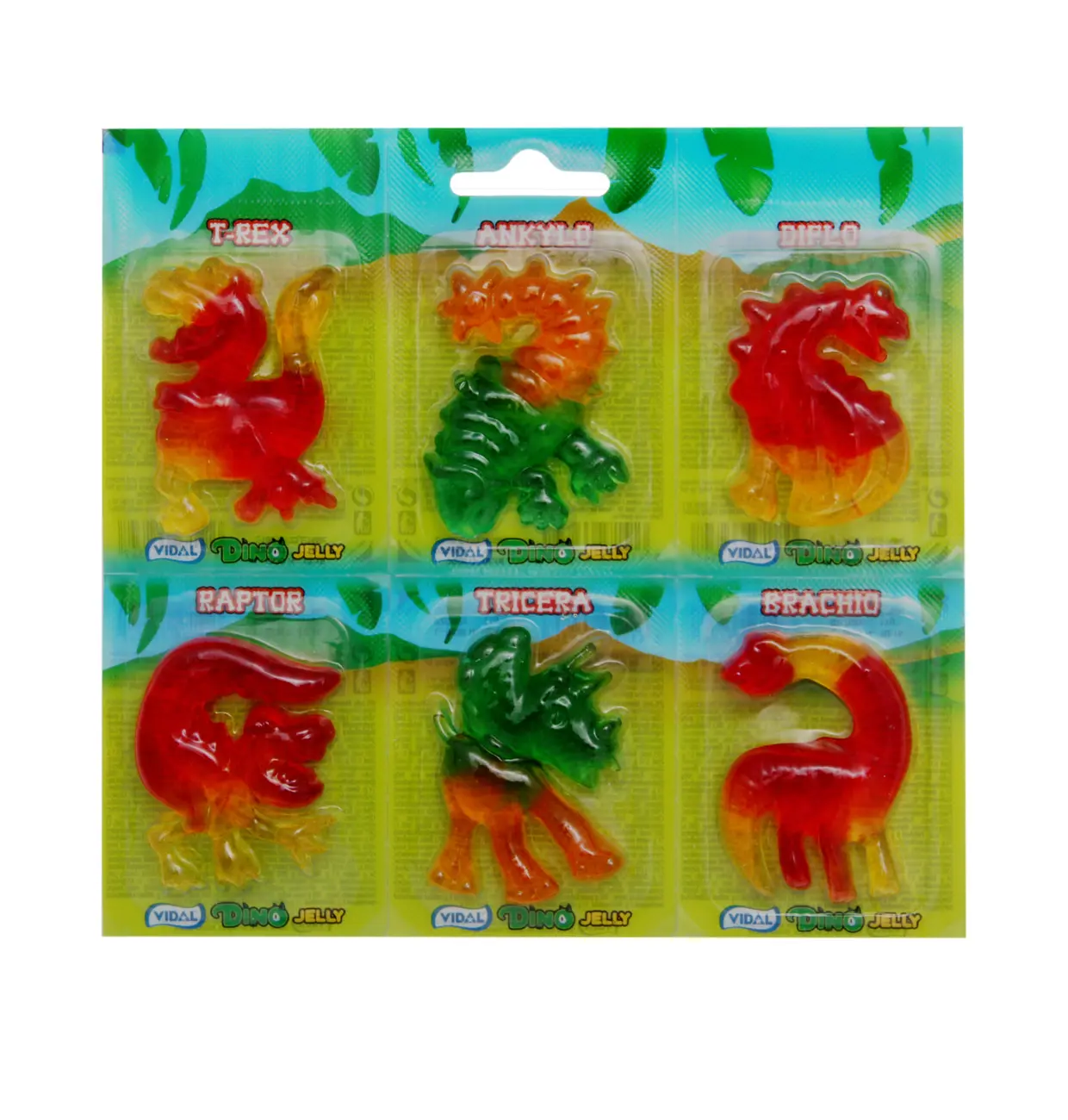 Vidal Dino Jelly - żelki owocowe 11g x 6