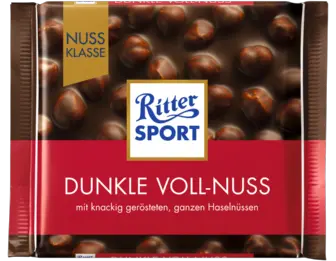 Ritter Dunkle Voll-Nuss 100g