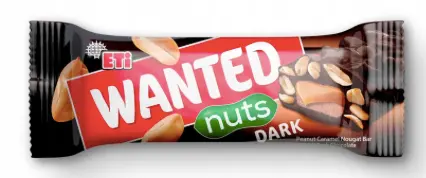 Wanted Nuts baton 45g ciemny