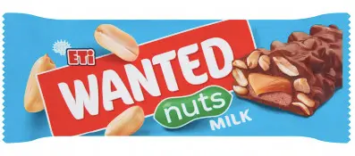 Wanted Nuts baton 45g mleczny