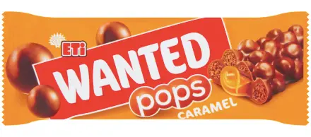 Wanted Pops 28g karmelowy
