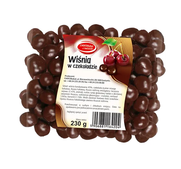 Choco Wiśnia w czekoladzie 230g