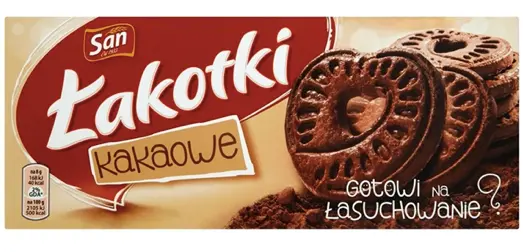 Ciastka Łakotki 168g kakaowe