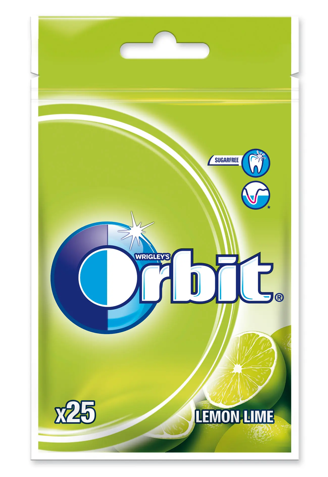 Guma Orbit Lemon & Lime torba