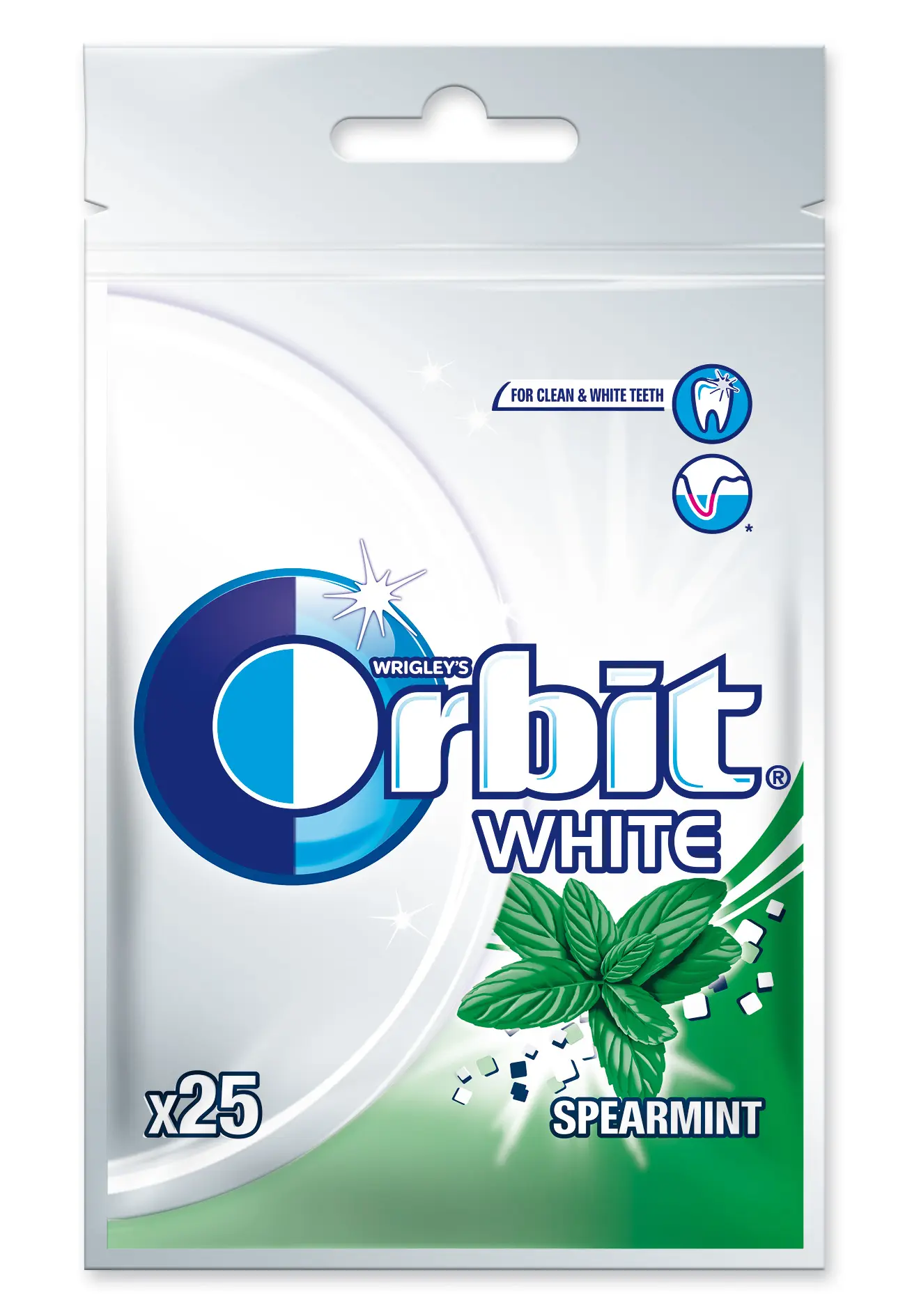 Guma Orbit Spearmint White torba