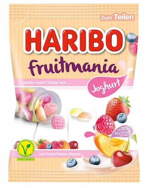 Haribo 175g Fruitmania Joghurt
