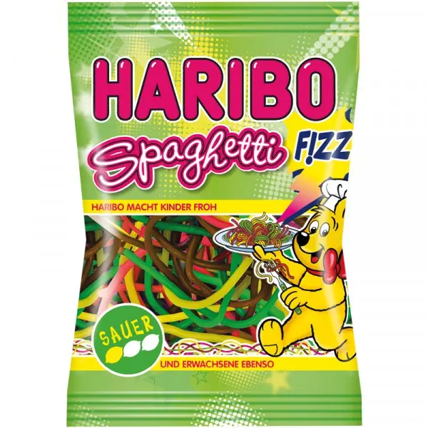 Haribo 150g Spaghetti Sauer