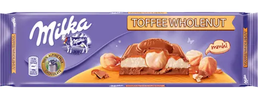Milka Toffee Wholenut 300g