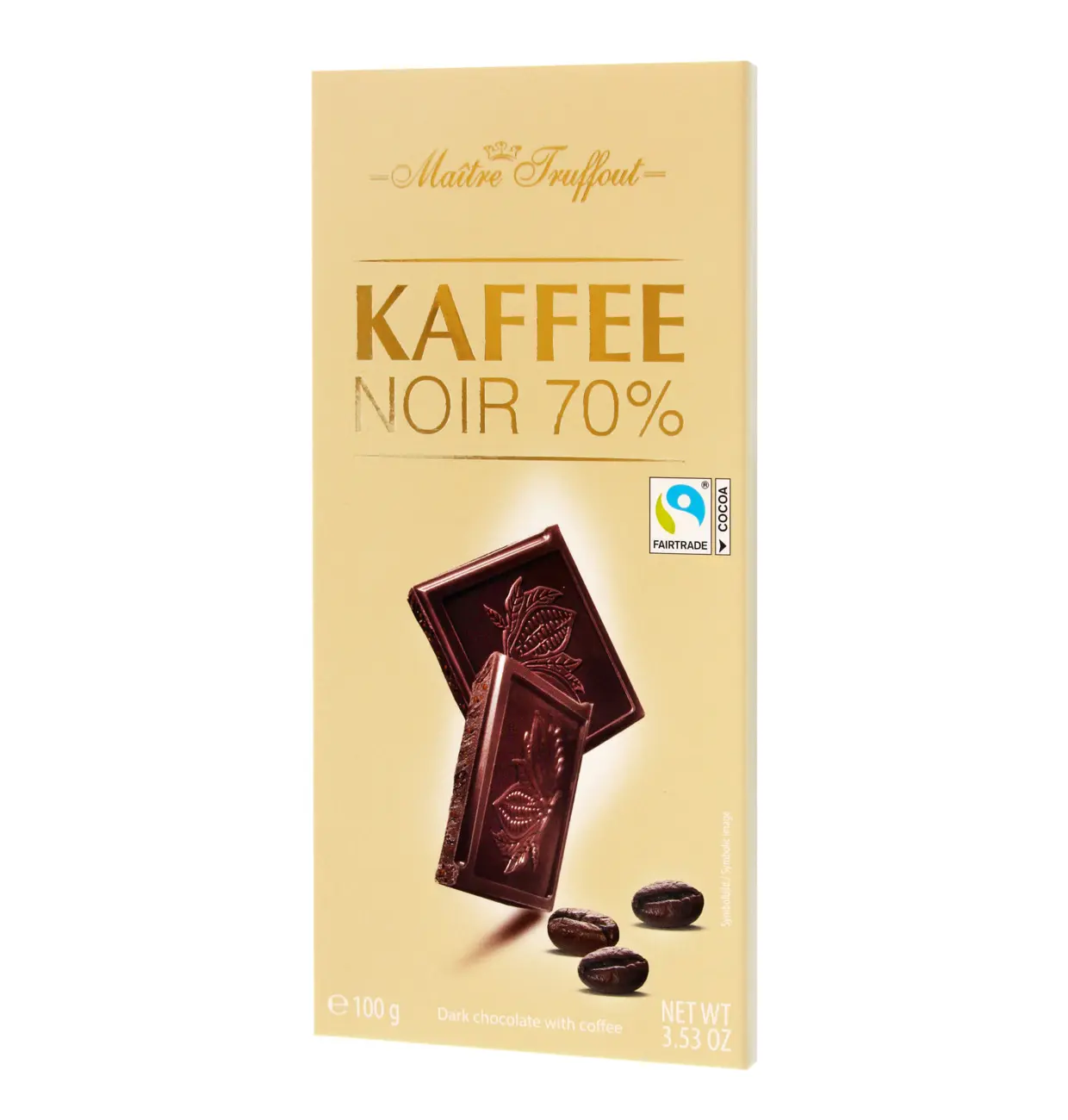 MT Czek.100g Dark Chocolate 70% with Caffee